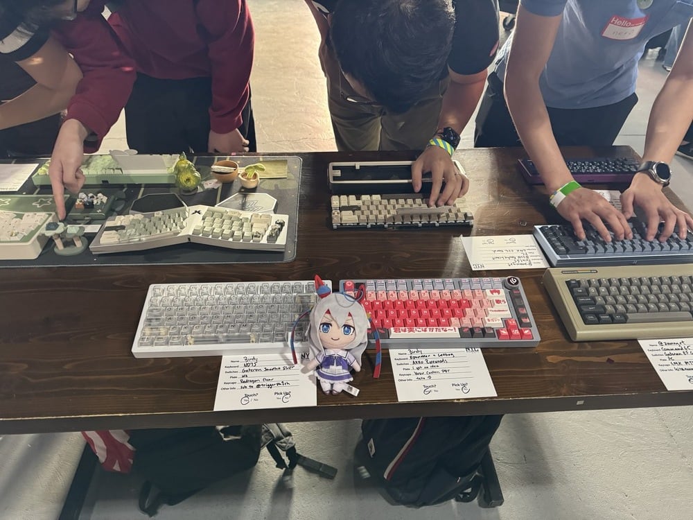 Image of a keyboard meetup